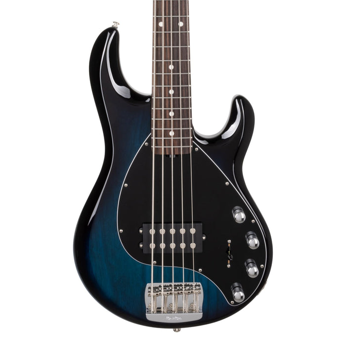 Ernie Ball Music Man StingRay Special 5 Bass Guitar - Pacific Blue Burst