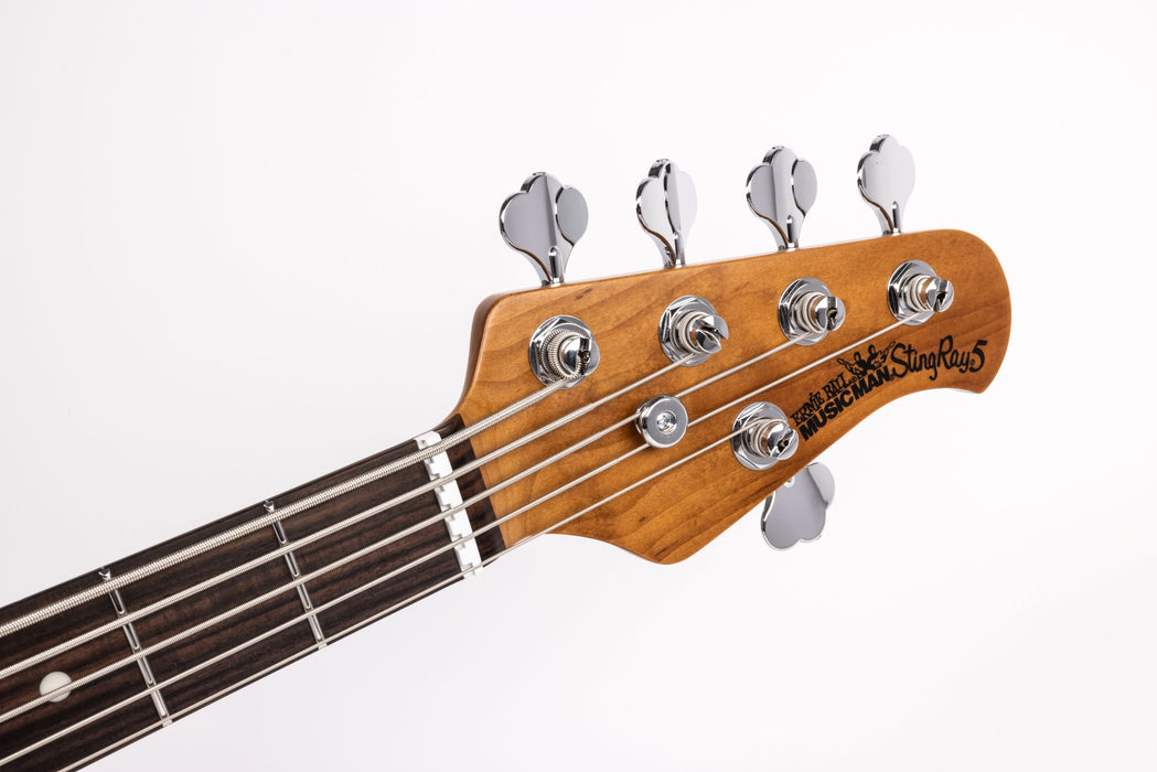 Ernie Ball Music Man StingRay Special 5 Bass Guitar - Pacific Blue Burst