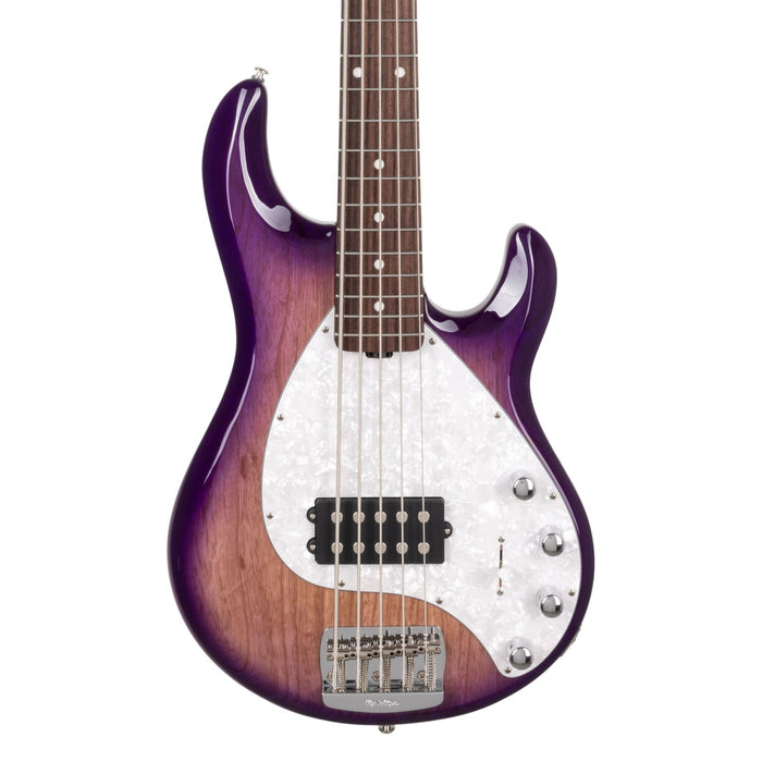 Ernie Ball Music Man StingRay Special 5 Bass Guitar - Purple Sunset