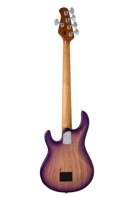 Ernie Ball Music Man StingRay Special 5 Bass Guitar - Purple Sunset