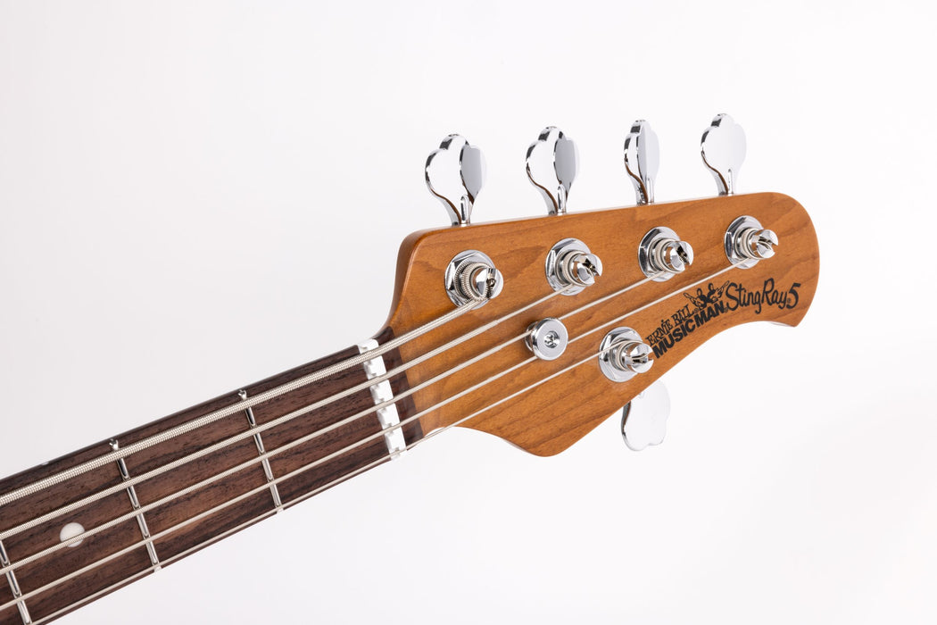 Ernie Ball Music Man StingRay Special 5 Bass Guitar - Purple Sunset