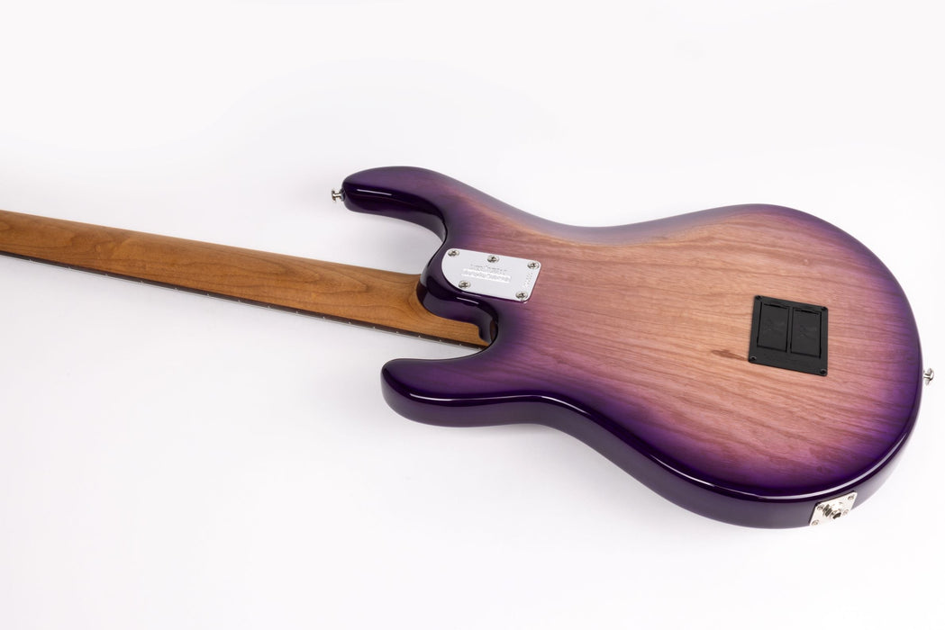 Ernie Ball Music Man StingRay Special 5 Bass Guitar - Purple Sunset