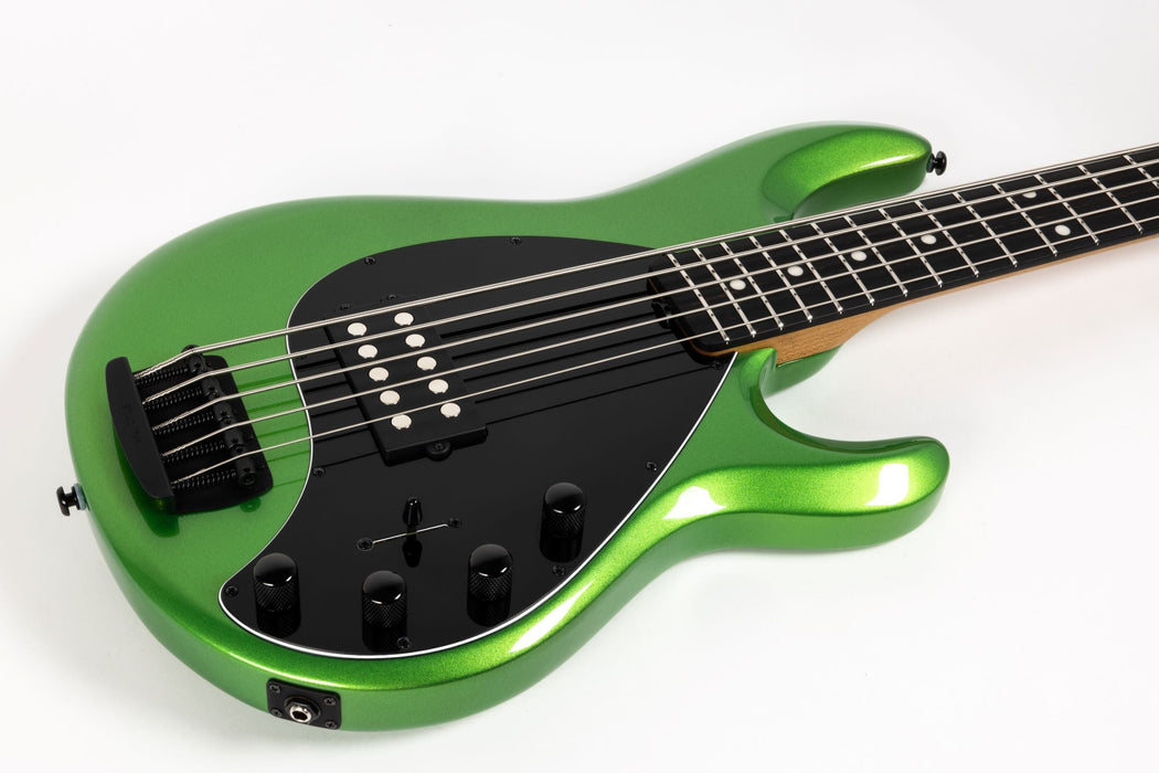 Ernie Ball Music Man StingRay Special 5 Bass Guitar - Kiwi Green