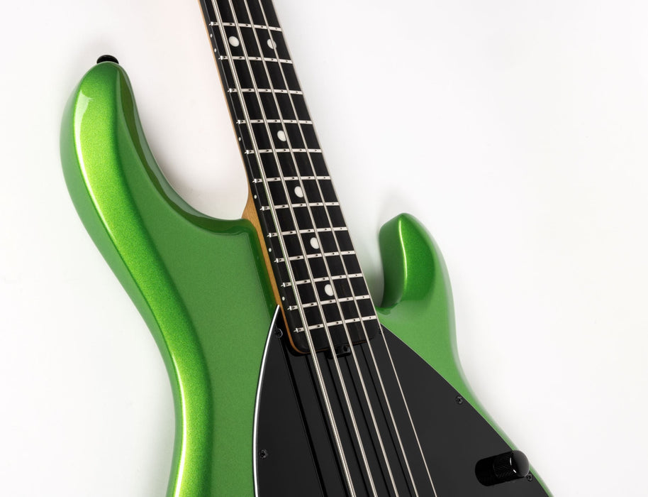 Ernie Ball Music Man StingRay Special 5 Bass Guitar - Kiwi Green