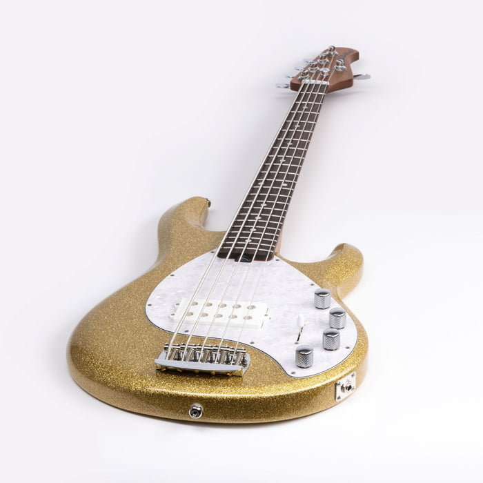 Ernie Ball Music Man StingRay Special 5 Bass Guitar - Genius Gold