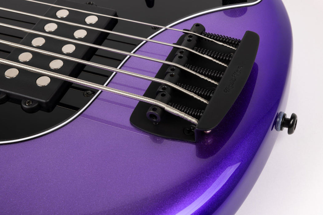 Ernie Ball Music Man StingRay Special 5 Bass Guitar - Grape Crush
