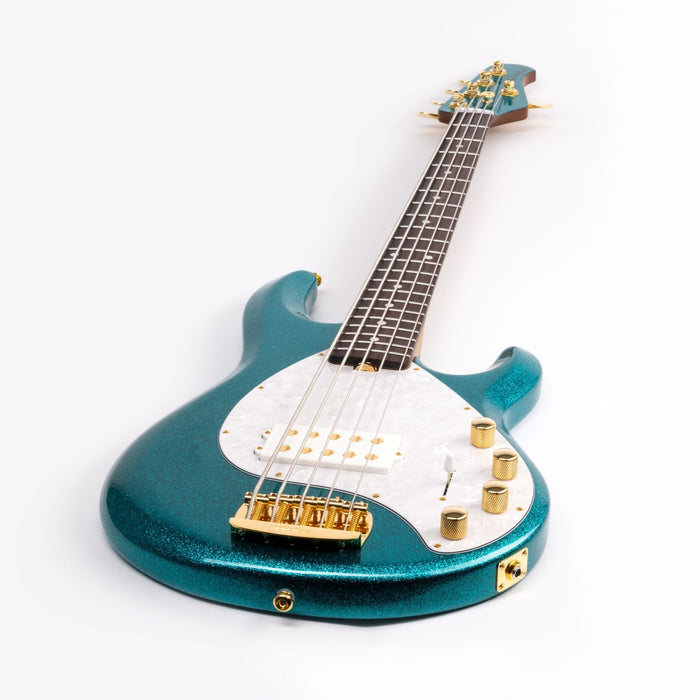 Ernie Ball Music Man StingRay Special 5 Bass Guitar - Ocean Sparkle