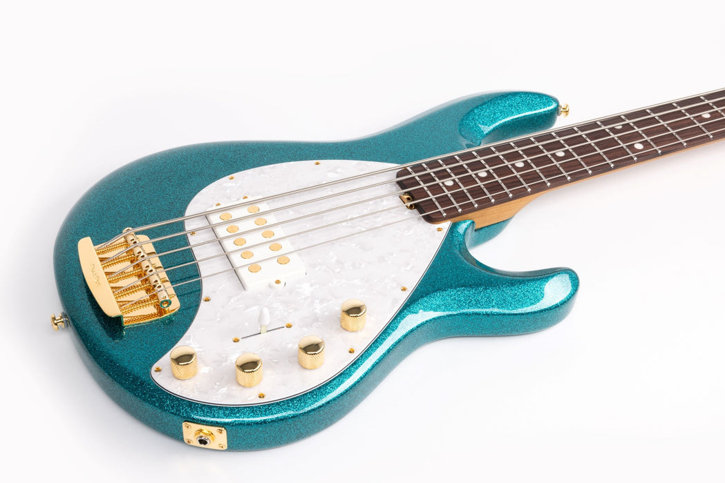 Ernie Ball Music Man StingRay Special 5 Bass Guitar - Ocean Sparkle