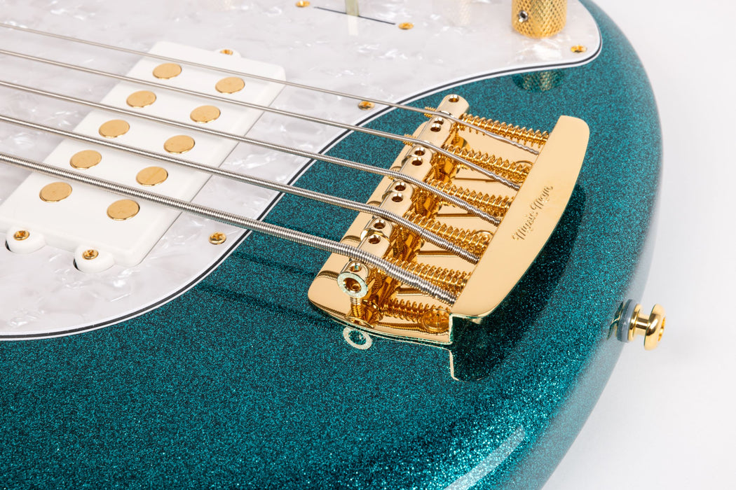 Ernie Ball Music Man StingRay Special 5 Bass Guitar - Ocean Sparkle