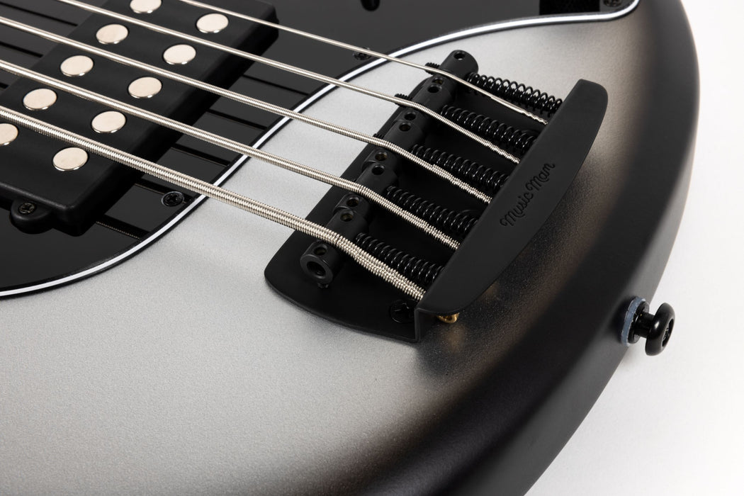 Ernie Ball Music Man StingRay Special 5 Bass Guitar - Black Rock