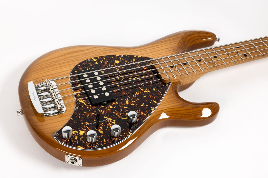 Ernie Ball Music Man StingRay Special 5 Bass Guitar - Hot Honey
