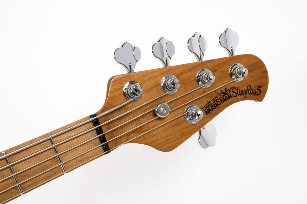 Ernie Ball Music Man StingRay Special 5 Bass Guitar - Hot Honey