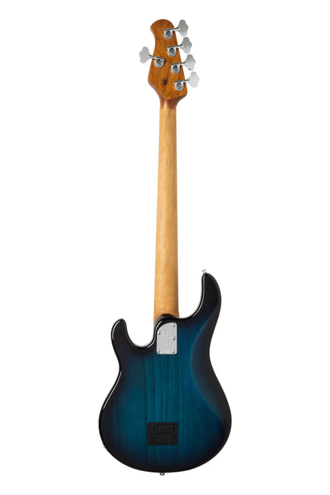 Ernie Ball Music Man StingRay Special 5 HH Bass Guitar - Pacific Blue Burst
