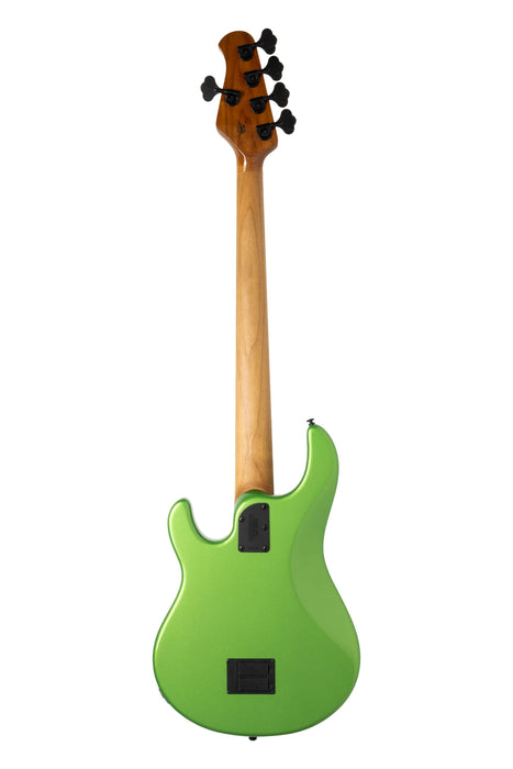 Ernie Ball Music Man StingRay Special 5 HH Bass Guitar - Kiwi Green