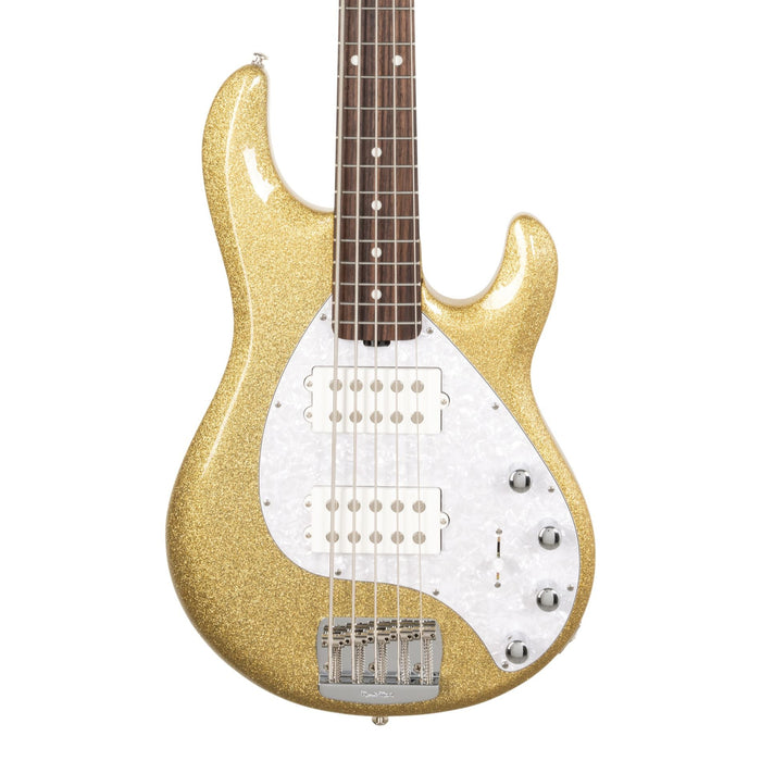 Ernie Ball Music Man StingRay Special 5 HH Bass Guitar - Genius Gold