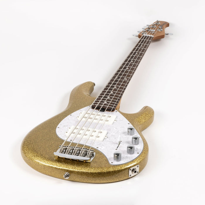 Ernie Ball Music Man StingRay Special 5 HH Bass Guitar - Genius Gold