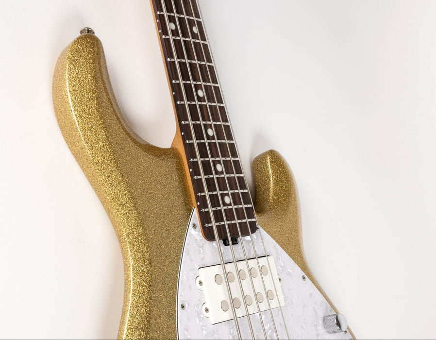 Ernie Ball Music Man StingRay Special 5 HH Bass Guitar - Genius Gold