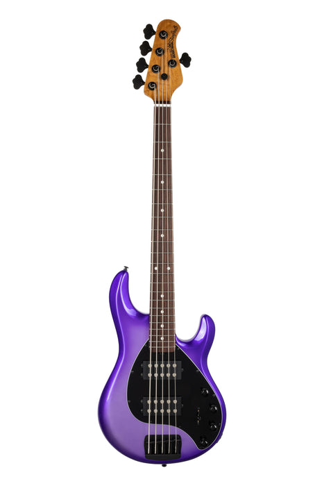 Ernie Ball Music Man StingRay Special 5 HH Bass Guitar - Grape Crush
