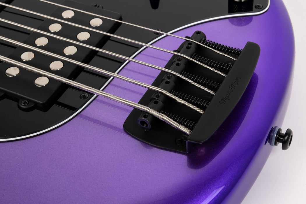 Ernie Ball Music Man StingRay Special 5 HH Bass Guitar - Grape Crush