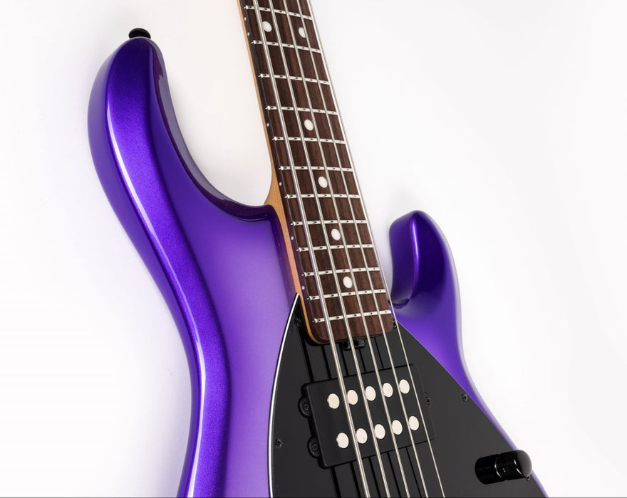 Ernie Ball Music Man StingRay Special 5 HH Bass Guitar - Grape Crush