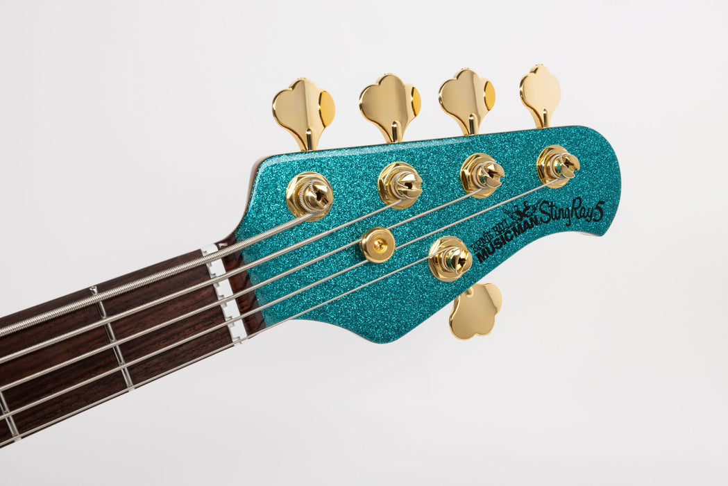 Ernie Ball Music Man StingRay Special 5 HH Bass Guitar - Ocean Sparkle