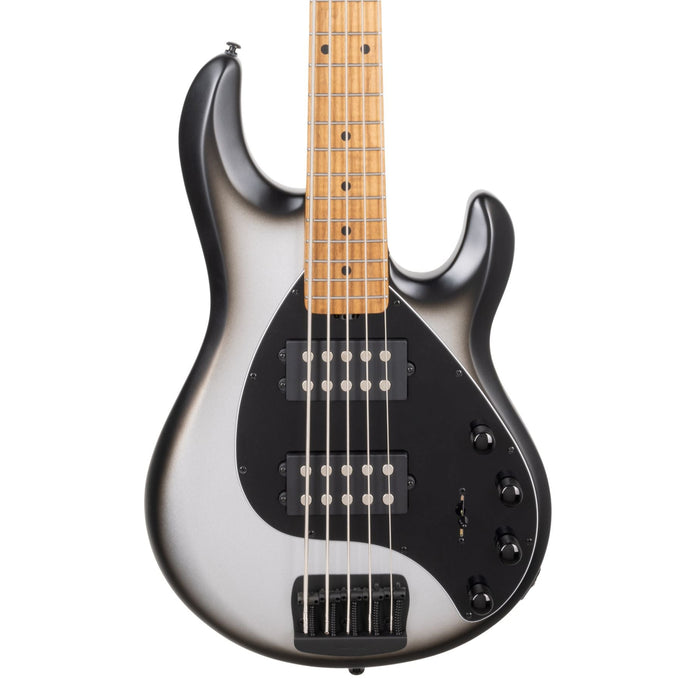 Ernie Ball Music Man StingRay Special 5 HH Bass Guitar - Black Rock