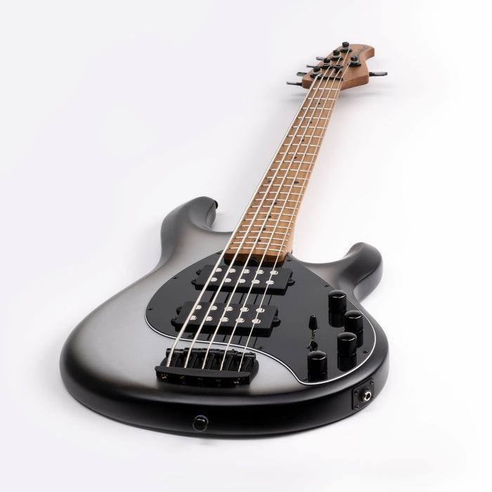 Ernie Ball Music Man StingRay Special 5 HH Bass Guitar - Black Rock