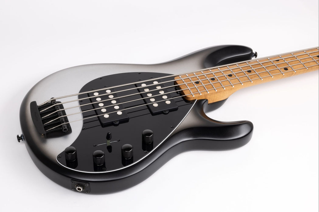 Ernie Ball Music Man StingRay Special 5 HH Bass Guitar - Black Rock