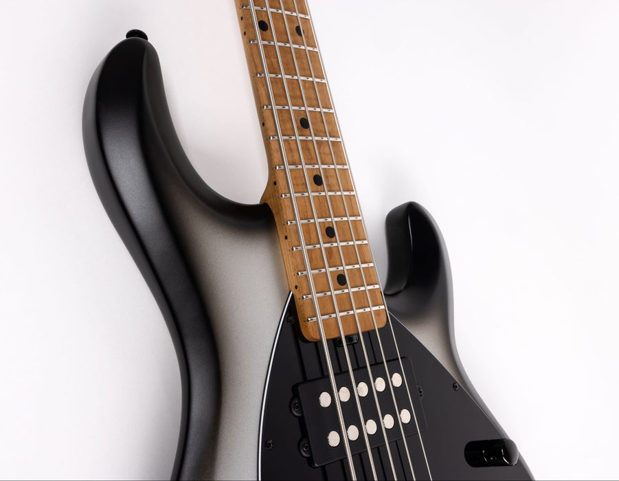 Ernie Ball Music Man StingRay Special 5 HH Bass Guitar - Black Rock