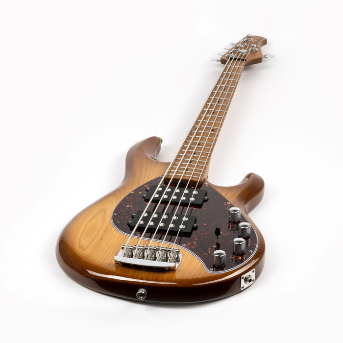 Ernie Ball Music Man StingRay Special 5 HH Bass Guitar - Hot Honey