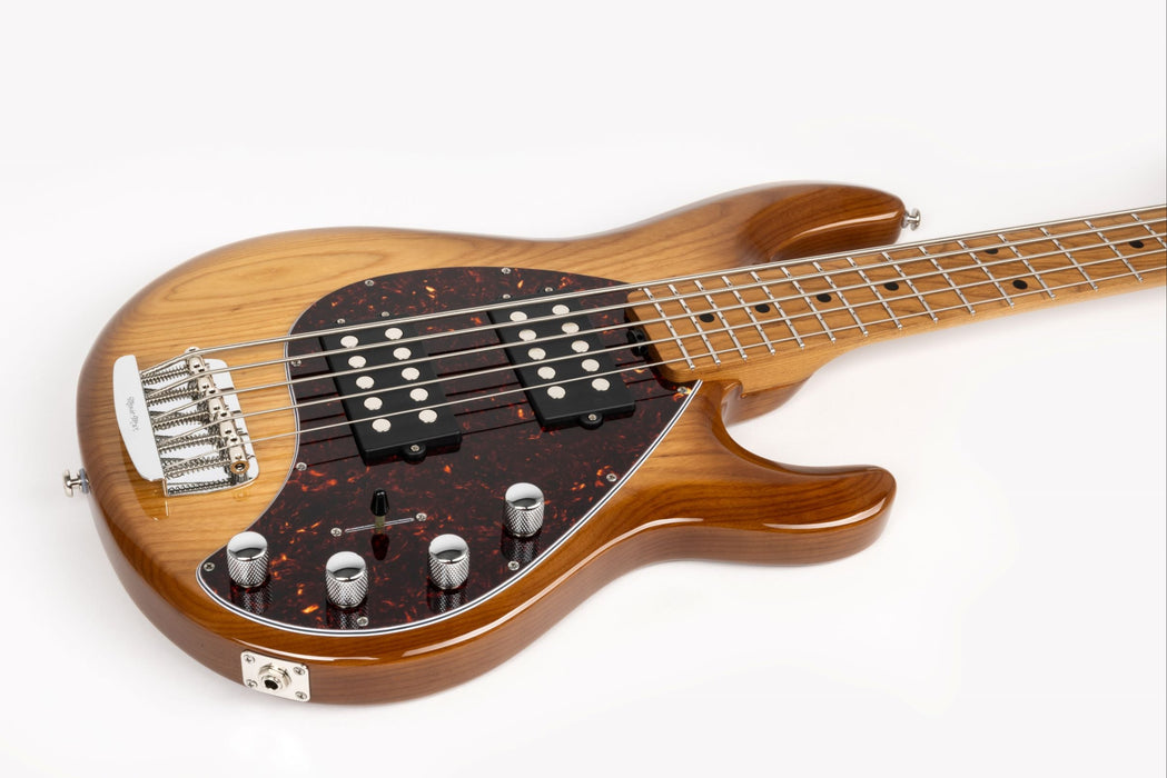 Ernie Ball Music Man StingRay Special 5 HH Bass Guitar - Hot Honey