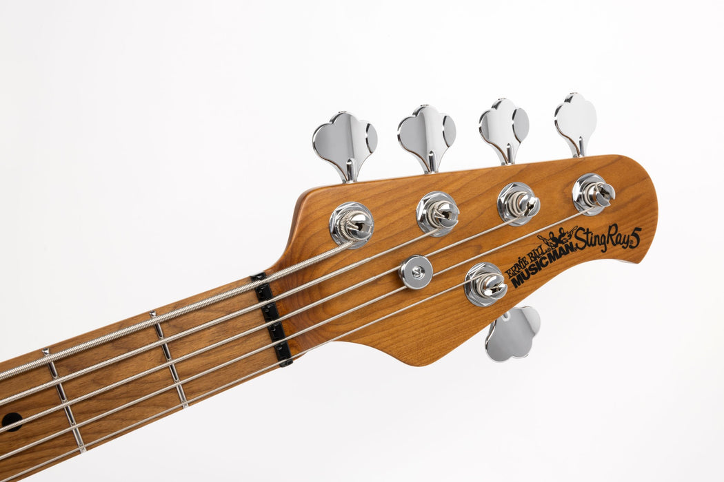 Ernie Ball Music Man StingRay Special 5 HH Bass Guitar - Hot Honey