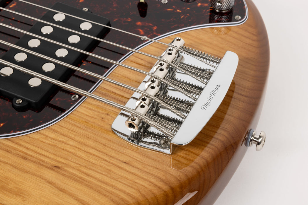 Ernie Ball Music Man StingRay Special 5 HH Bass Guitar - Hot Honey