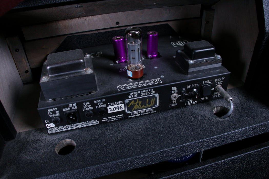 THD UniValve 1×12 15 Watt Combo Electric Guitar Amp w/Head Cage - Preowned