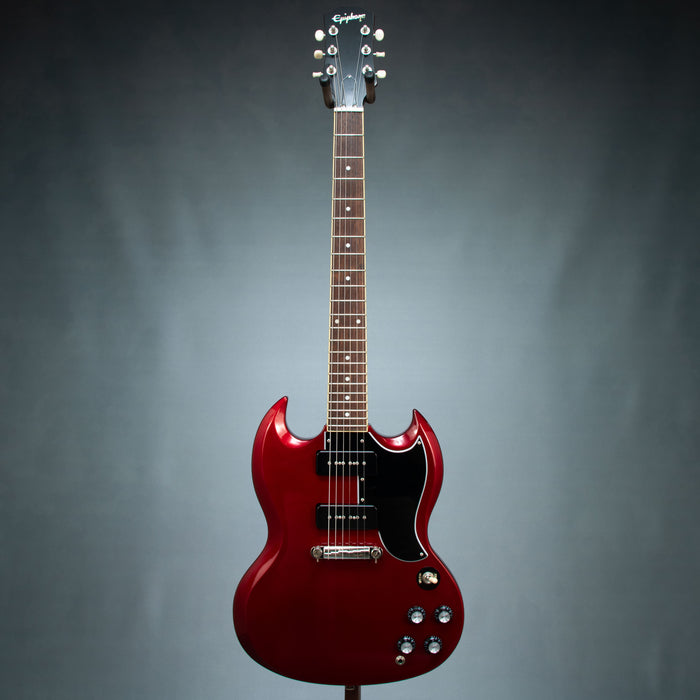 Epiphone SG Special P-90 w/Case - Sparkling Burgundy - Preowned