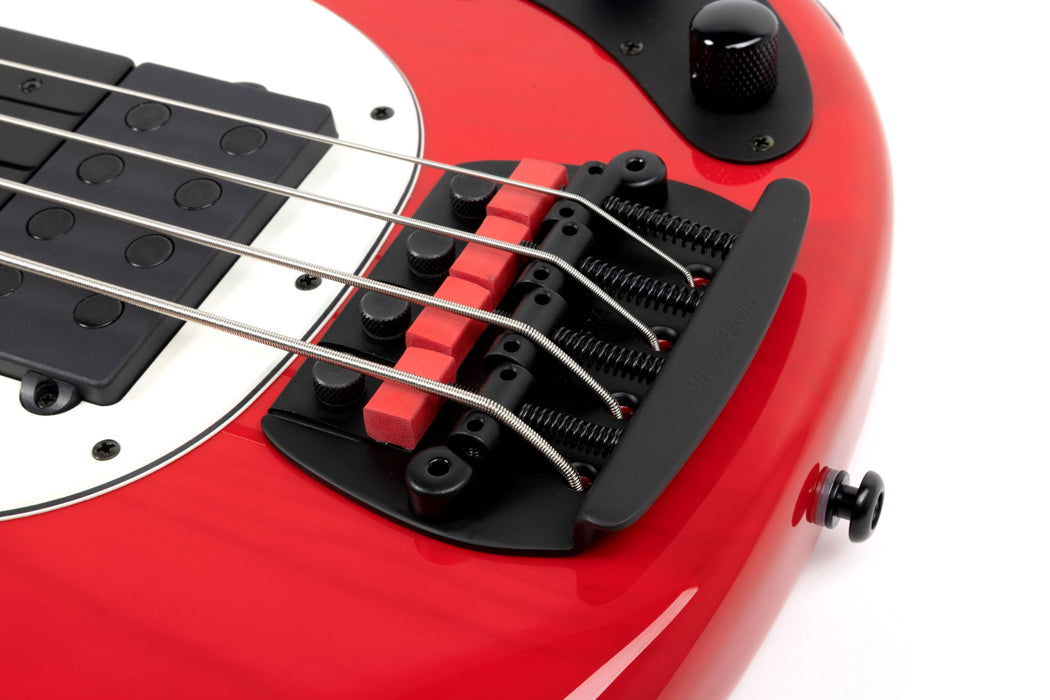Ernie Ball Music Man Tim Commerford Artist Series StingRay - Active - Caliper Red