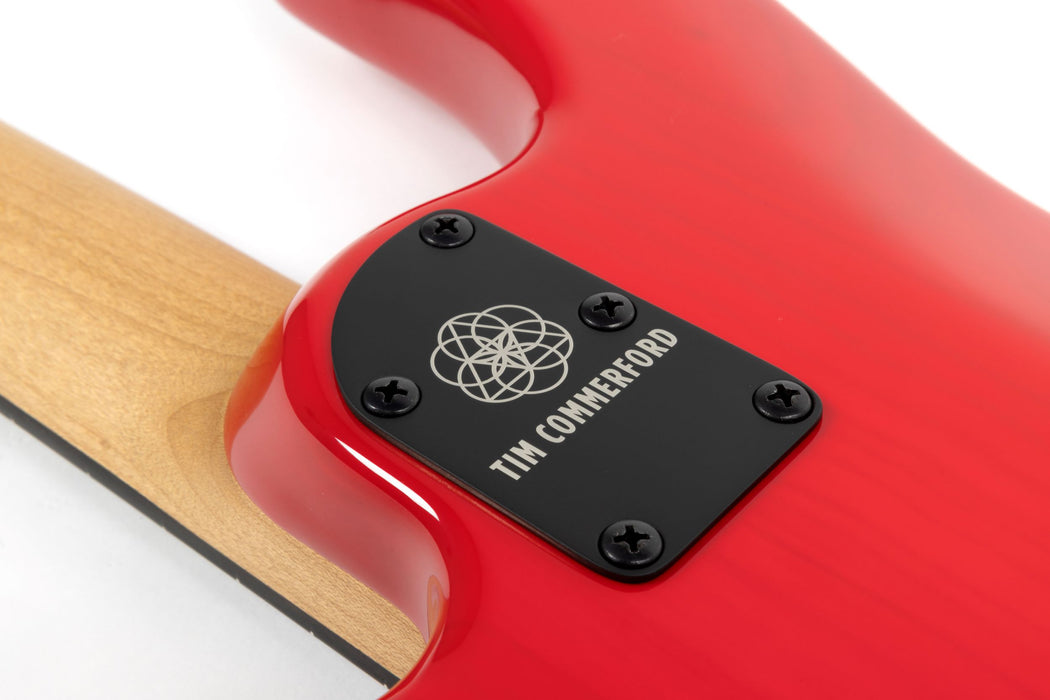 Ernie Ball Music Man Tim Commerford Artist Series StingRay - Active - Caliper Red