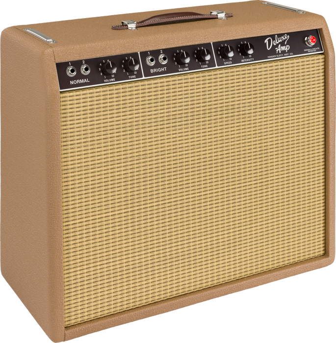 Fender '62 Deluxe Amp 240V AU Guitar Amplifier - Brown and Wheat