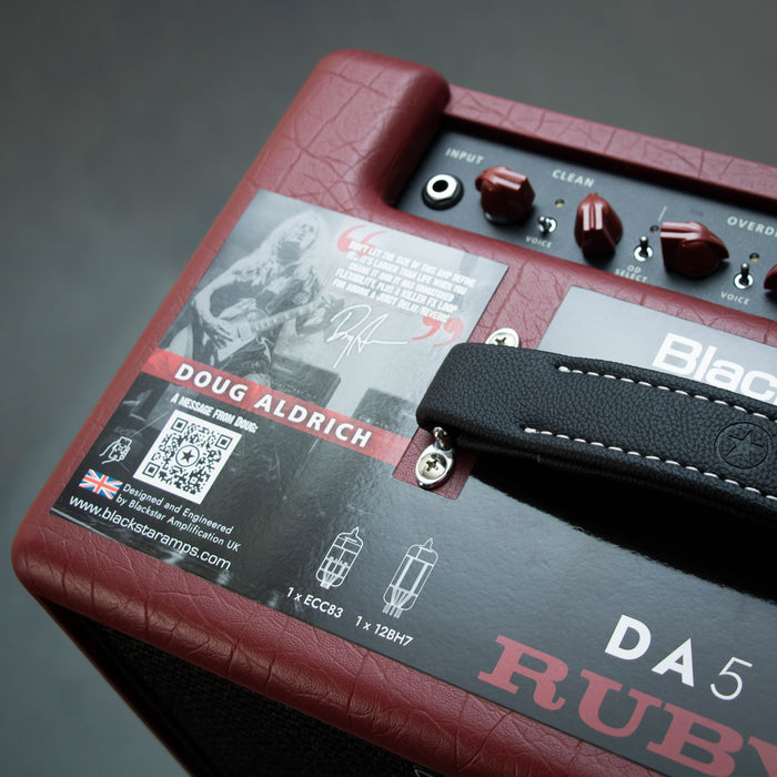 Blackstar DA-5 Ruby Doug Aldrich Valve Combo Amp w/Footswitch - Preowned