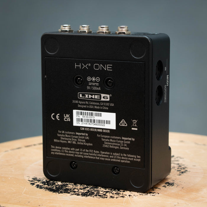 Line 6 HX One Stereo Effects Pedal w/Box - Preowned