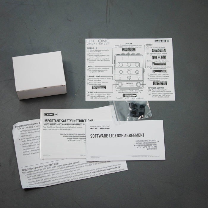 Line 6 HX One Stereo Effects Pedal w/Box - Preowned