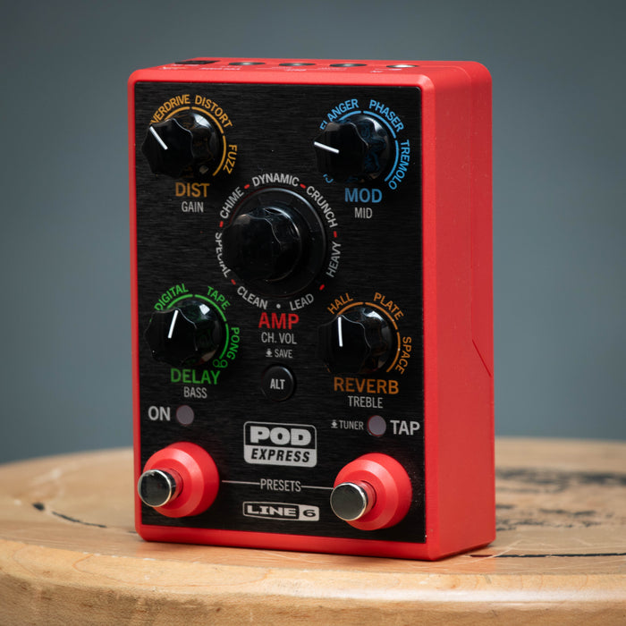 Line 6 POD Express Guitar Effects Pedal - Preowned