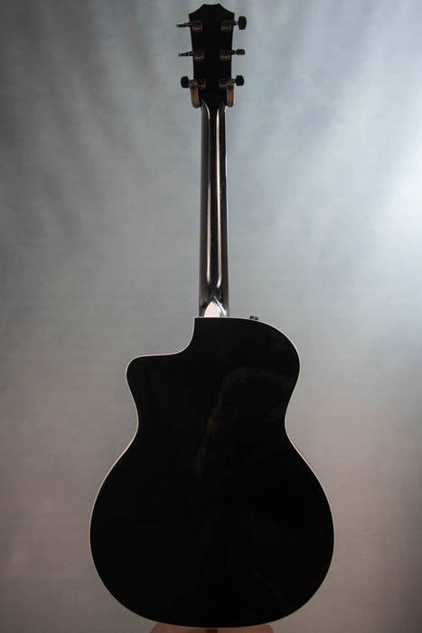 Taylor 214ce-BLK Plus Grand Auditorium Acoustic Electric Guitar w/Case - Preowned