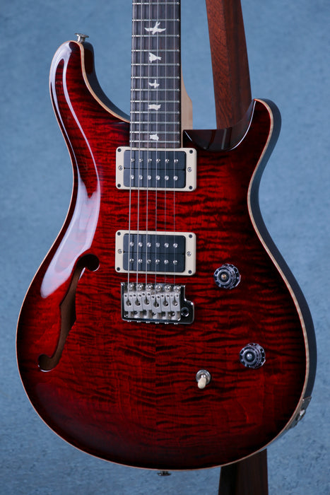 PRS CE24 Semi Hollow Electric Guitar w/Bag - Fire Red Burst - Preowned