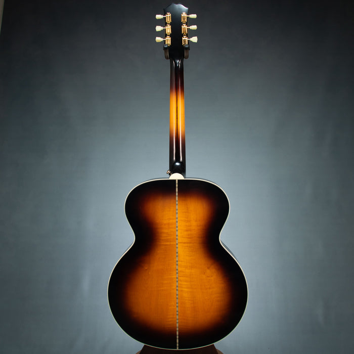 Epiphone Inspired by Gibson J-200 w/Case - Aged Vintage Sunburst Gloss - Preowned