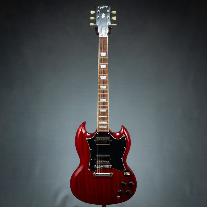 Epiphone 2022 SG Standard Electric Guitar w/Case - Cherry - Preowned
