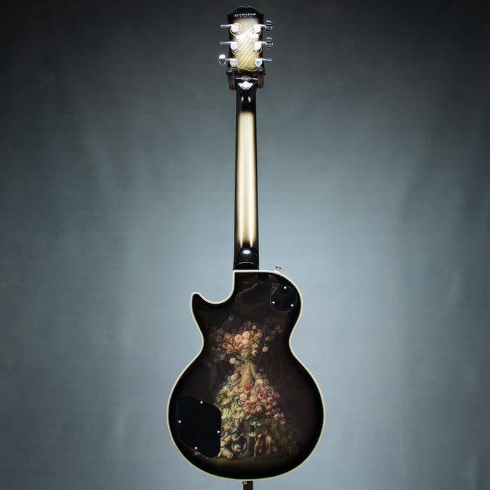 Epiphone Adam Jones Les Paul Art Collection Julie Heffernan's 'Self-Portrait As Not Dead Yet' w/Case - Antique Silverburst - Preowned