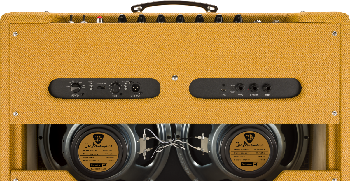 Fender Tone Master '59 Twin JB Edition 240V AU Guitar Amplifier