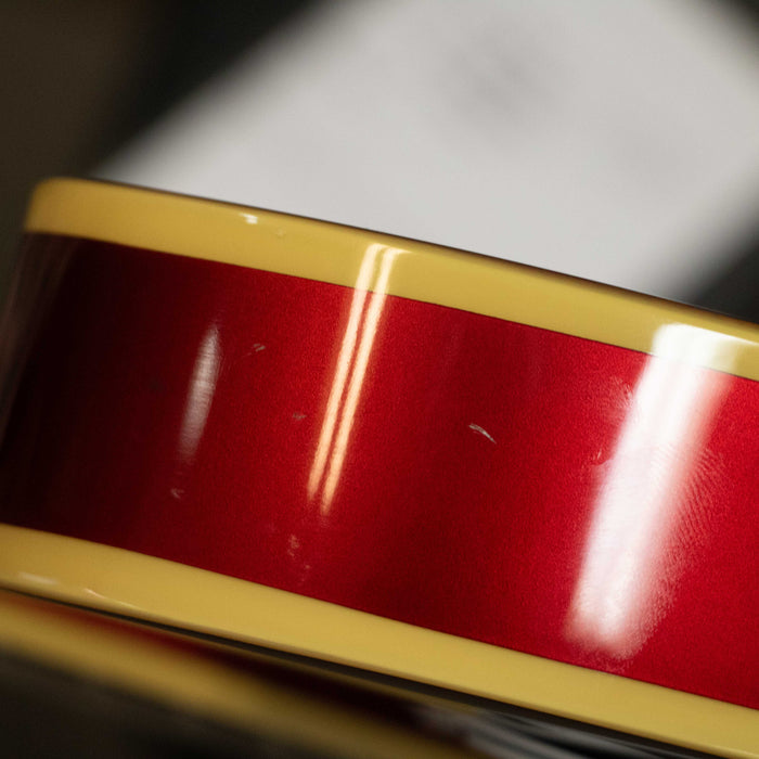 Epiphone Riviera Frequensator Electric Guitar REPAIRED HEADSTOCK - Sparkling Burgundy - Preowned