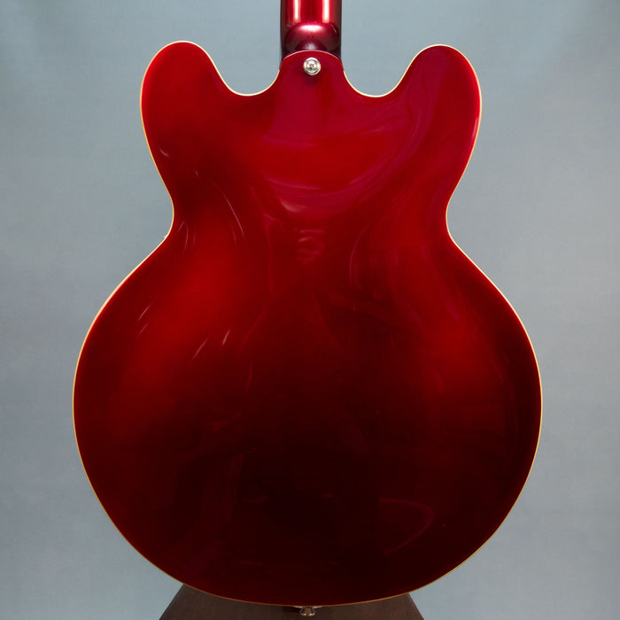 Epiphone Riviera Frequensator Electric Guitar REPAIRED HEADSTOCK - Sparkling Burgundy - Preowned